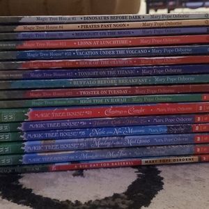 Lot of Magic Tree House Books